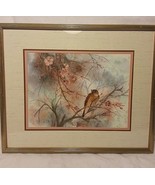 ORIGINAL WATER COLOR PRINT SIGNED/NUMBERED CECILIA LIN (SPRING DEBUT II)... - $302.44