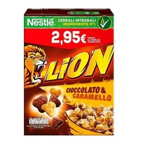 Nestle Lion Cereali INTEGRALI Wholegrain cereals with Chocolate and Caramel 400g - $5.70