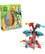 Mega Construx Breakout Beasts 2 in 1 Fusion Beast Set Slime - $14.00