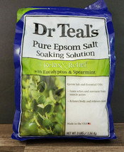 Dr Teal&#39;s Epsom Salt Soaking Solution Relax &amp; Relief Eucalyptus Spearmin... - $18.31