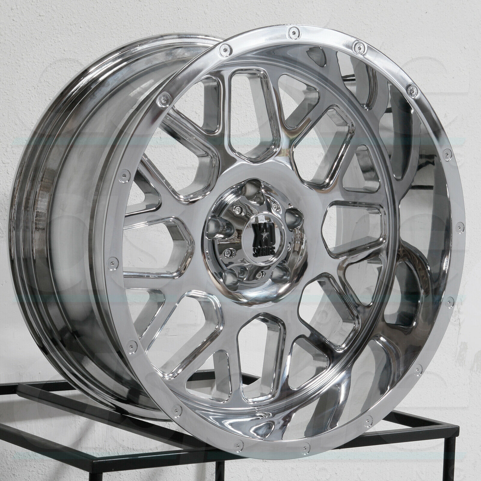 One 20x9 XD XD820 Grenade 6x135 18 Chrome Wheels Rims - Wheels