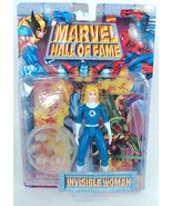 90&#39;s Toybiz Marvel Hall of Fame - Invisible Woman w/ Vision Card - New &amp;... - $14.42