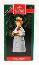 1990 Hallmark Keepsake Christmas Ornament Dickens Caroler Bell Lord Chadwick - $19.79