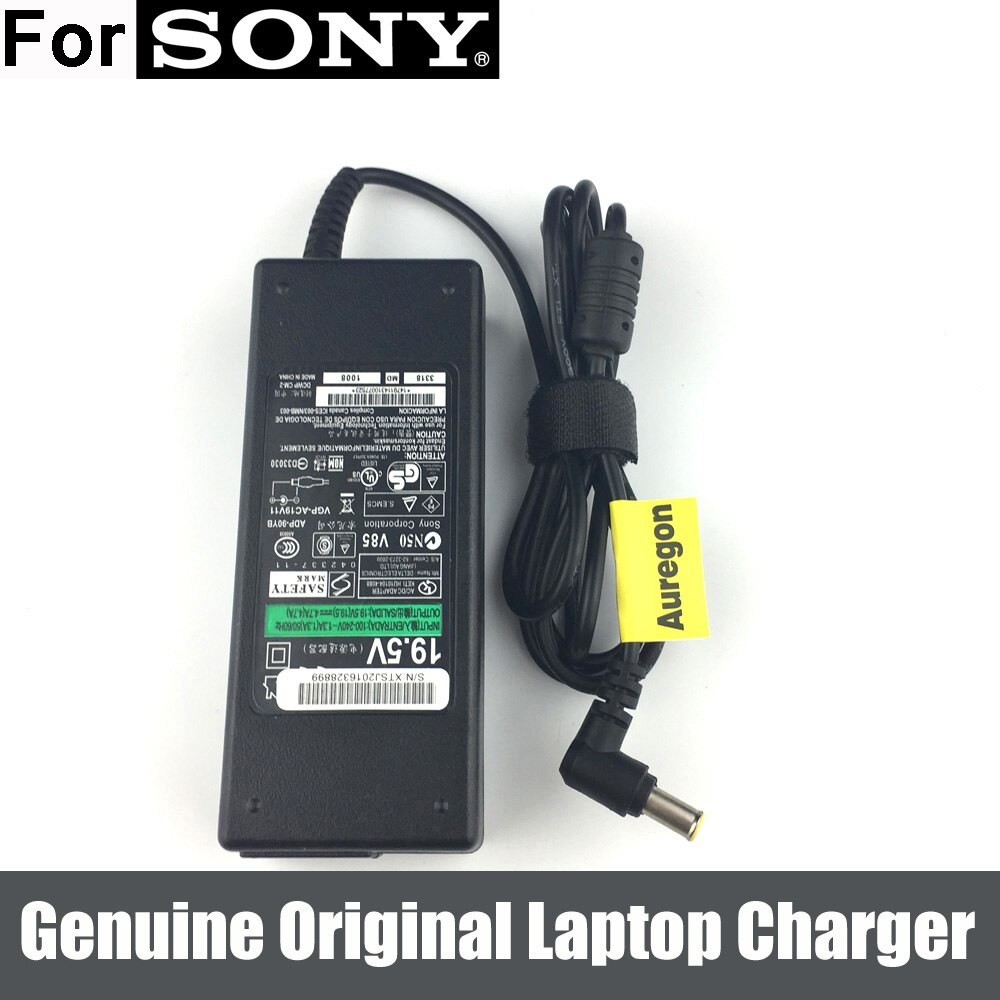 Primary image for 19.5V 4.7A Original AC Adapter Charger for SONY VAIO VGP-AC19V43 VGP-AC19V48 VPC