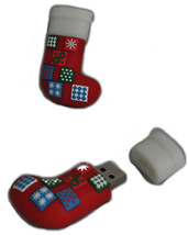 Christmas Quilted Stocking Novelty 2GB USB Drive - $29.95