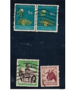 South Africa Stamps 2 Untorn 4 Total Unhinged - $2.59