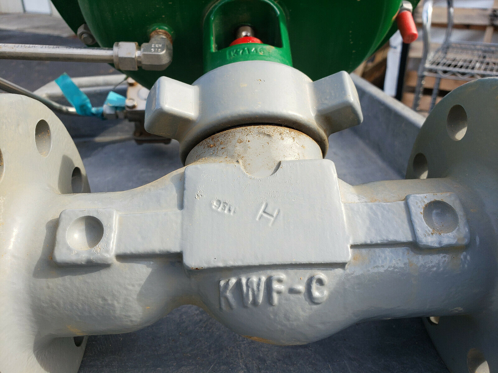 Fisher D3 ASCO CONTROL VALVE FLOPRO CL600/1500 PSI CWP SIZE 2 35 PSI