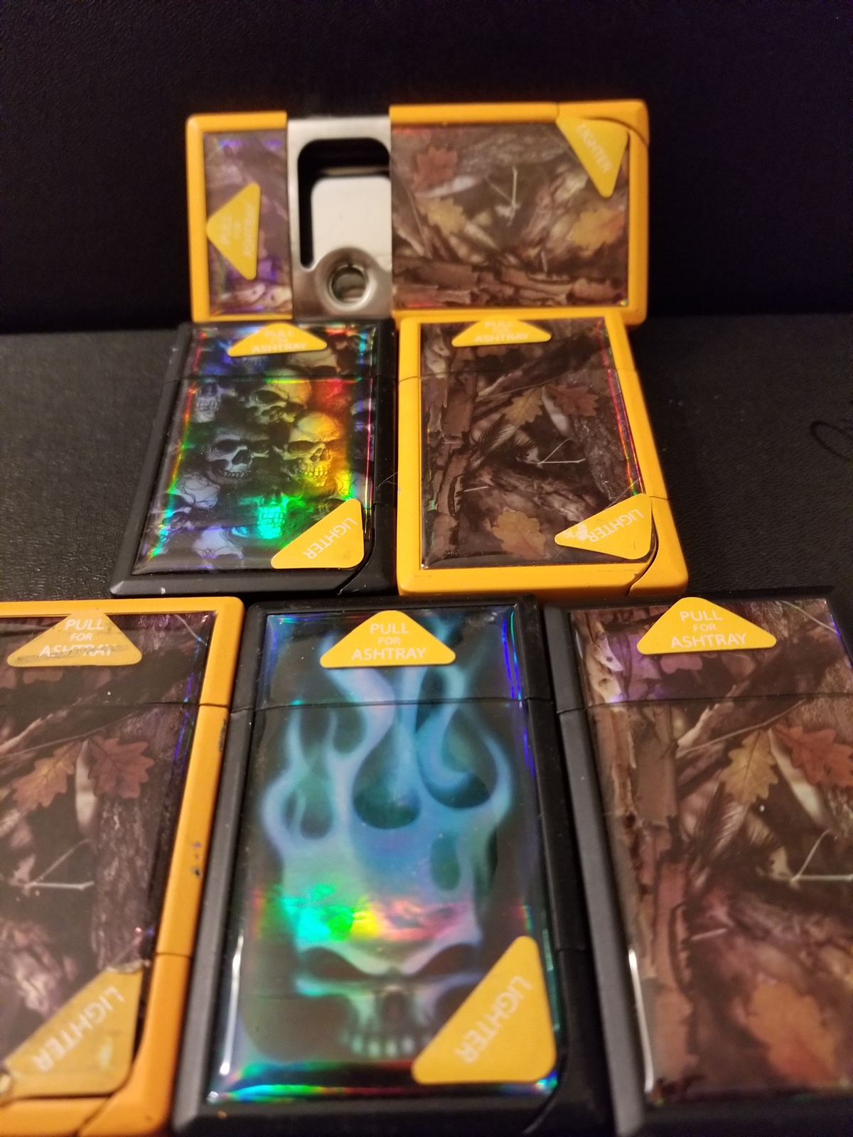 Bulk Lighters Lot, 100 Torches, Windproof, Novelty, USB, Refillable