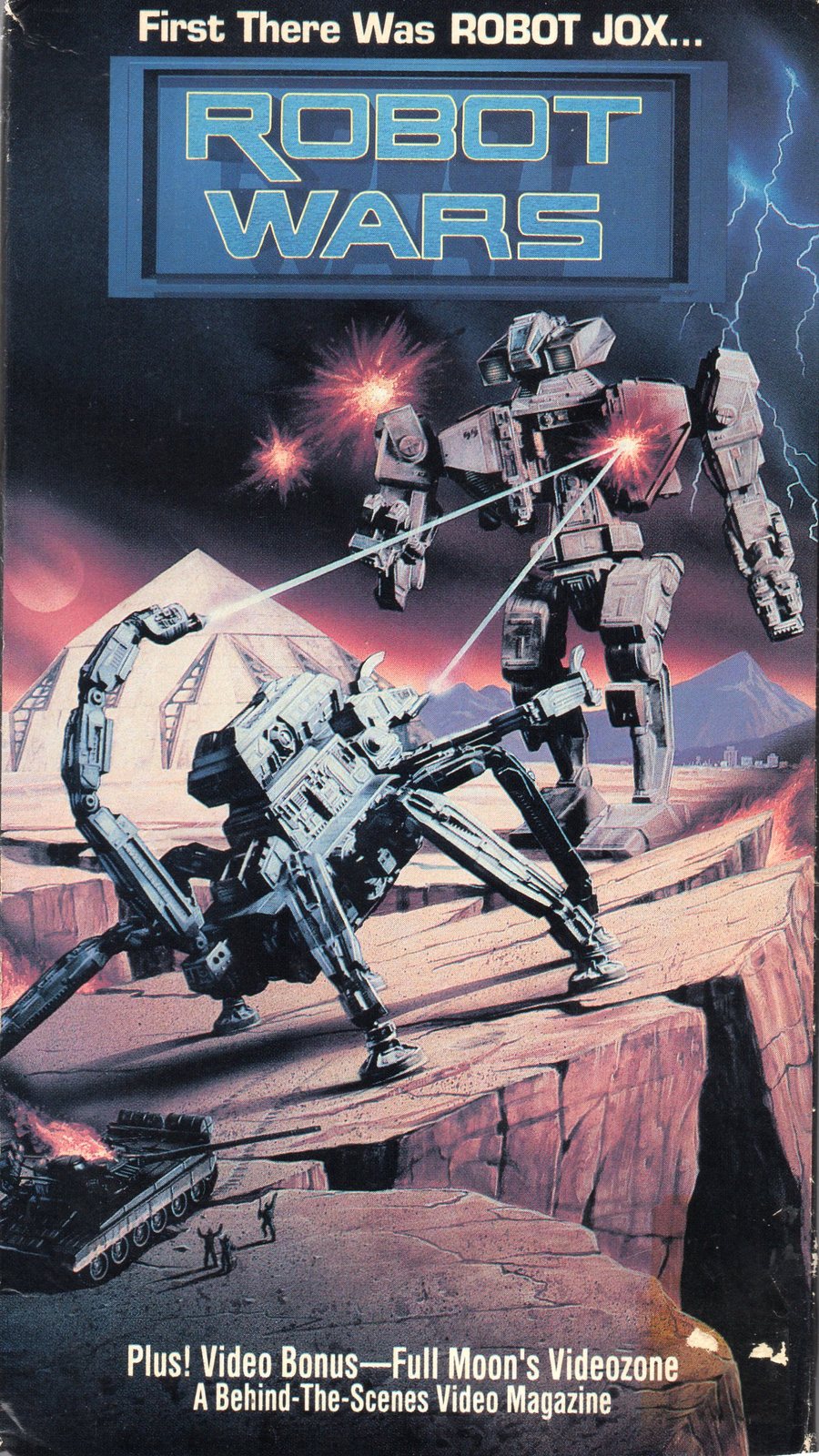 ROBOT WARS (vhs,1993) Barbara Crampton, Jaeger Jox pilots battle each other VHS Tapes