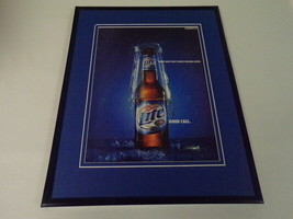 2007 Miller Lite Beer Good Call Framed 11x14 ORIGINAL Vintage Advertisement