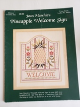 Pineapple Welcome Sign Pattern By Joan Marchie - $8.00