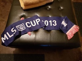 Adidas MLS CUP 2013 scarf with fringe, Adidas wrap or collectible - $12.00