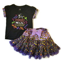 Disney Parks Girls S Shirt & Tutu Skirt Halloween Point Me to the Candy Set - $19.99