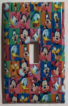 Mickey Mouse friends characters Light Switch Outlet wall Cover Plate Home decor
