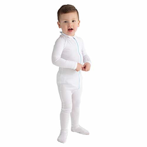 WrapESoothe Eczema Clothing, Tencel Body Suit for Toddlers 3 Years