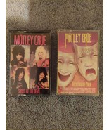 Vintage 1983 Motley Crew &quot;Shout at the Devil&quot; , &quot;Theater of Pain&quot; Casset... - $19.95