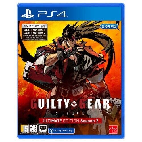 PS4 Guilty Gear Strive Ultimate Edition Season2 Korean subtitles