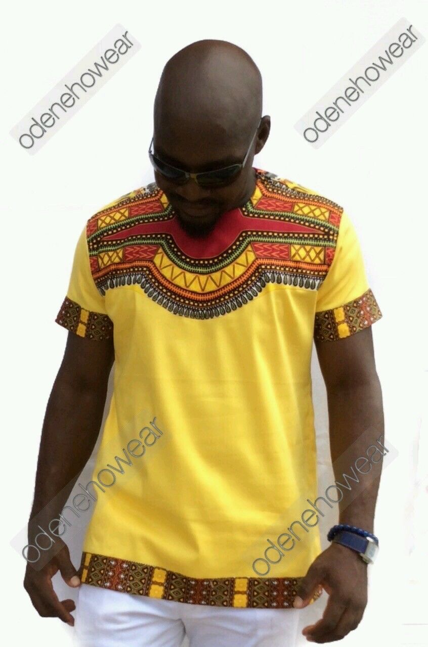 Bottom.African Clothing. Odeneho Wear Men's Polished Cotton/Ankara & Dashiki 