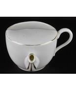 Antique Invalid or Baby Feeder Porcelain China Pap Boat Cup - $29.70