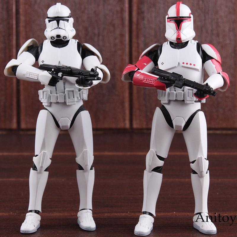2003 SDCC Star Wars 4/'/' CLONE TROOPER Silver Saga Edition Hasbro New Loose
