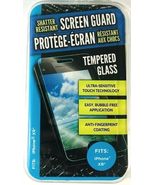 Shatter-Resistant Screen Guard Tempered Glass for iPhone XR - £4.38 GBP