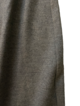 NWT Women Heather Twig Gray Sleeveless Sonar Wool Dress S Small $290 Asymmetric image 4