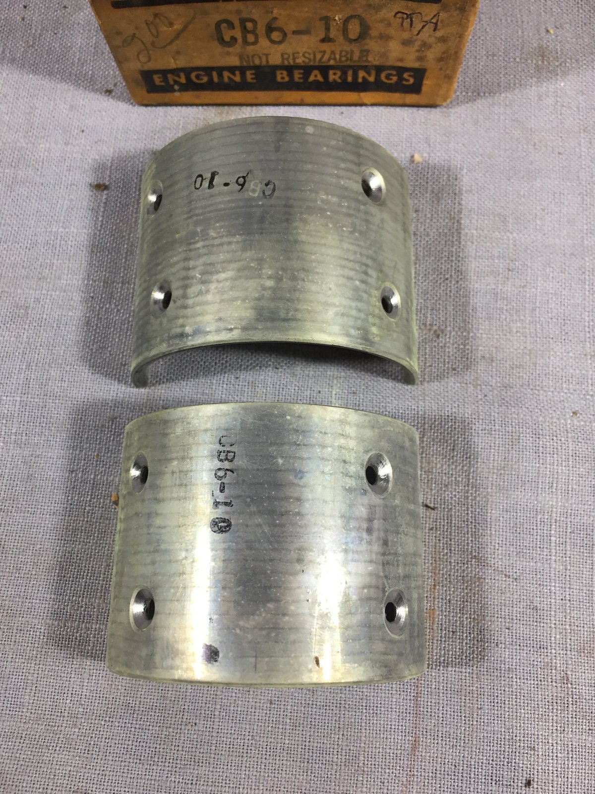 19391948 Ford 100 HP flathead V8 rod bearing .010 99A6211K NORS