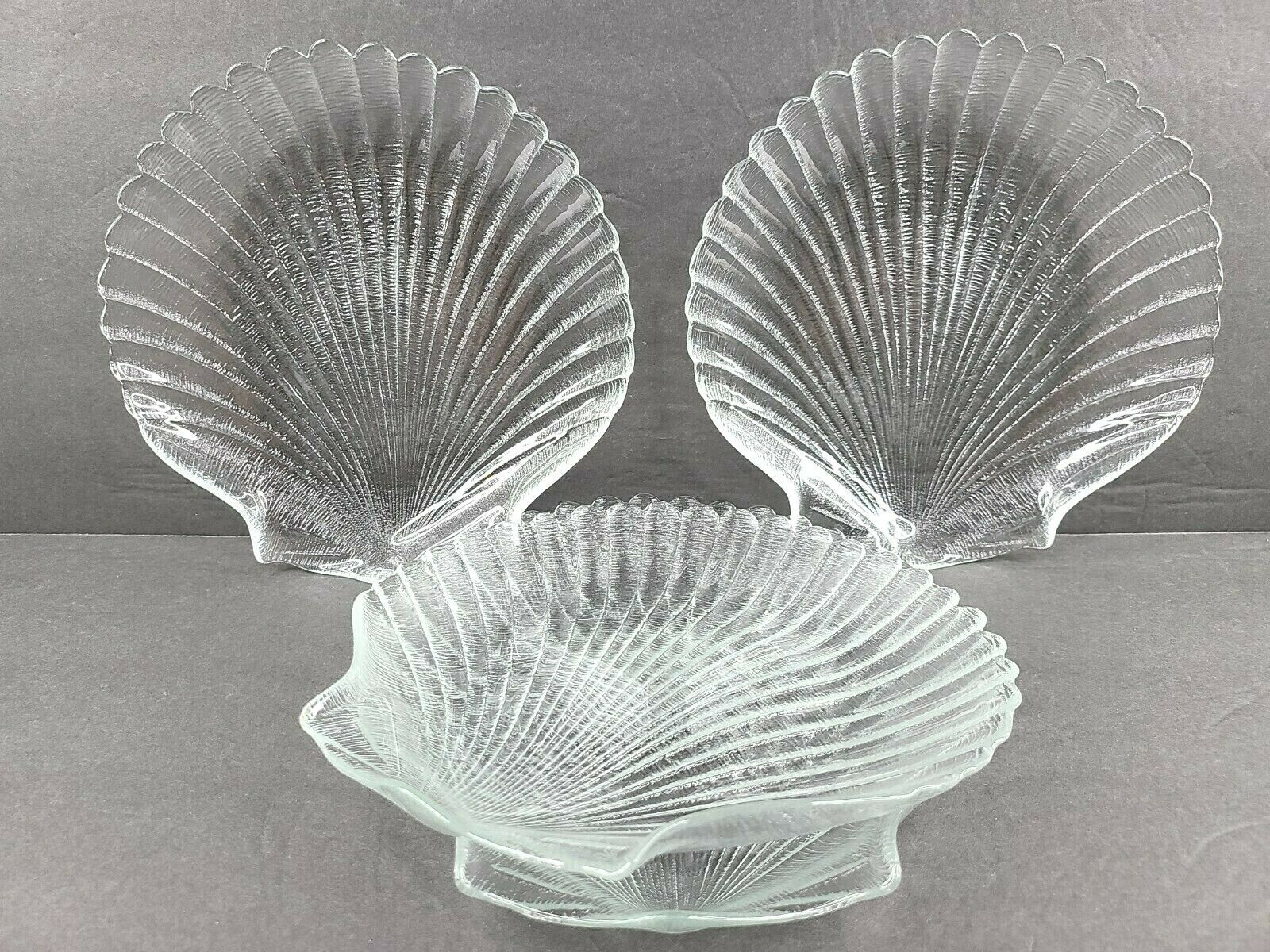 4 Arcoroc Coquillage Shell Plates Set 7 3 4 And 8 Similar Items