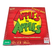 Apples To Apples PARTY BOX Game of Crazy Combinations Mattel 500+ Cards FREE SHI - $24.50