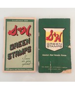 Vintage 50s S&amp;H Green Stamps books - $13.00