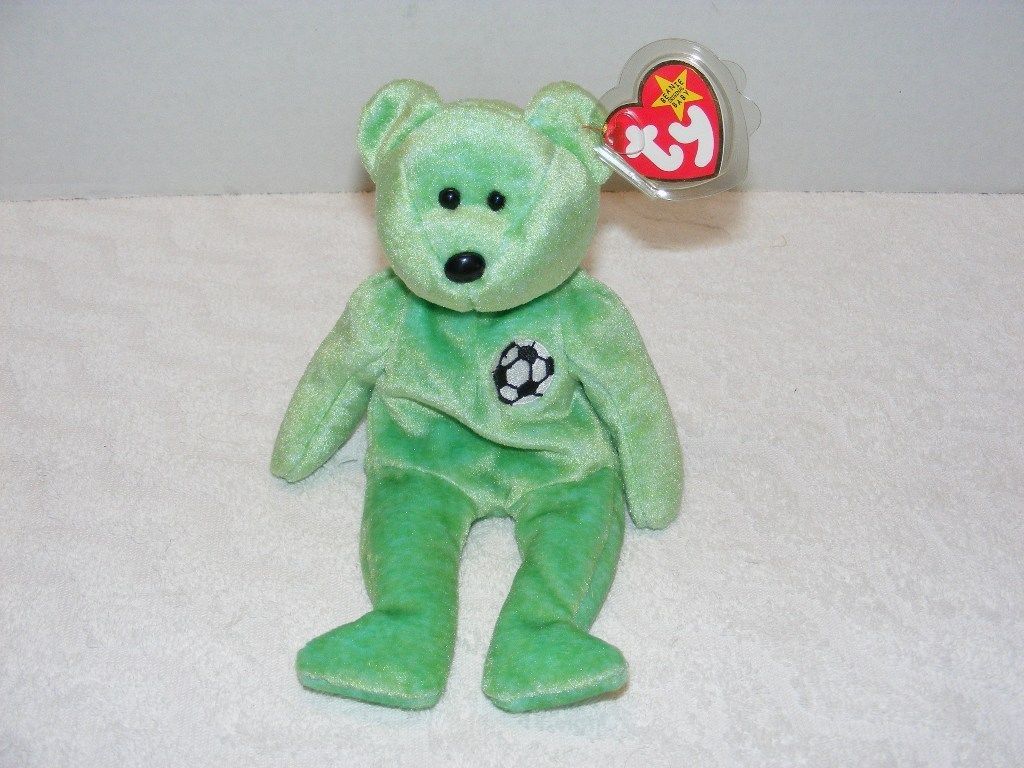 kicks 1998 beanie baby