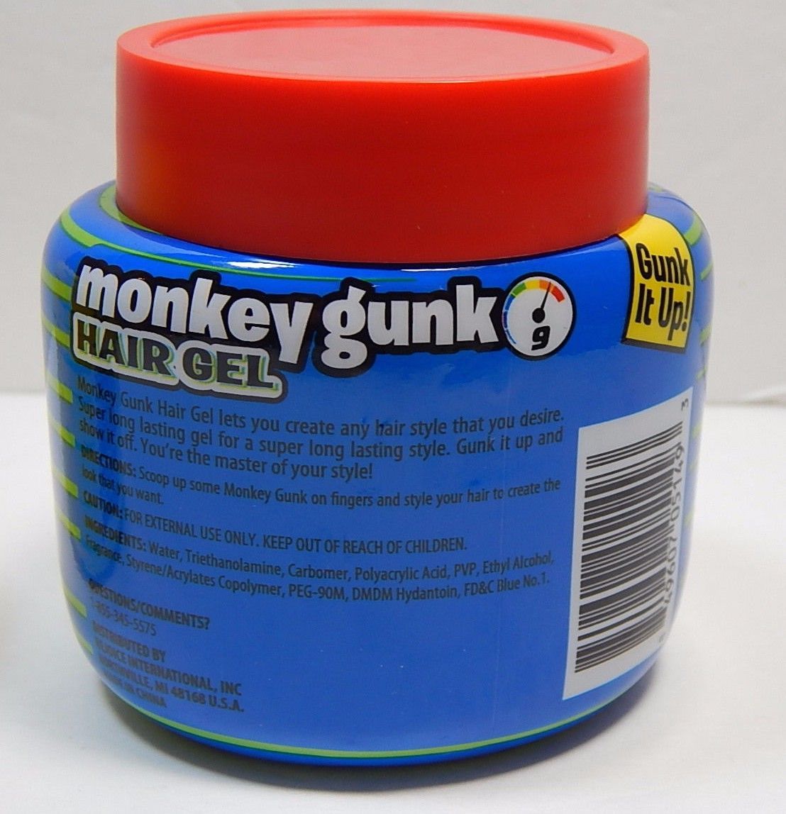 Monkey Gunk Hair Gel Hair Styling Gel Pomade 2 Pc Ultimate & Extreme