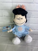 Peanuts Charlie Brown Lucy Girl Musical Plush Stuffed Doll Christmas Toy - $19.79