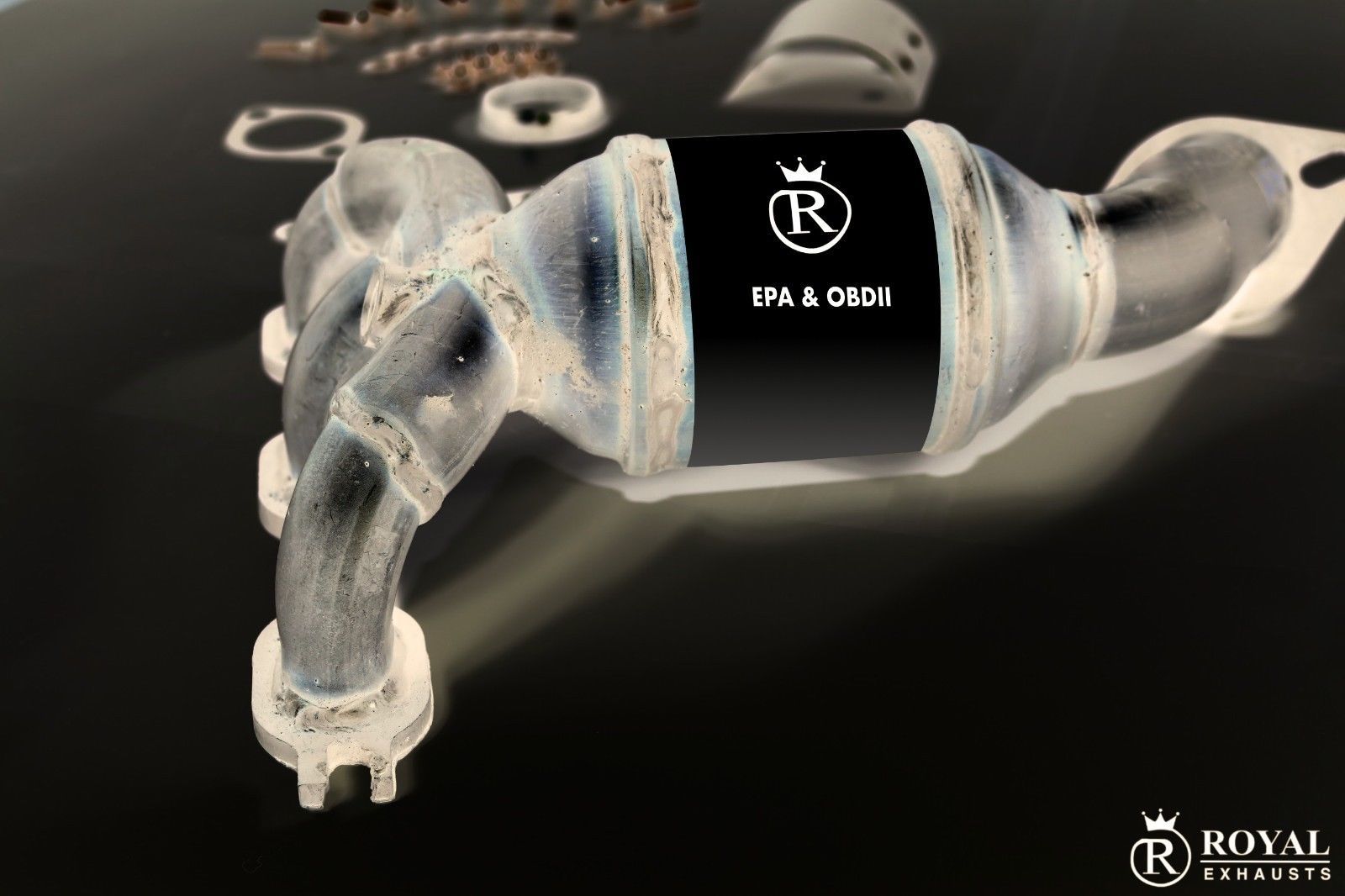 Manifold & Catalytic Converter Left Rad 20092010 DODGE JOURNEY 3