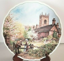Royal Doulton Bone Collector Plate Series &quot;Village Life&quot; &quot;On Memory Lane&quot; - $30.86
