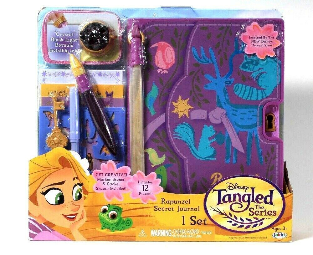 Jakks Pacific Disney Tangled The Series Rapunzel Secret Journal Age 3 ...