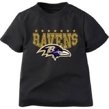 NFL Baltimore Ravens Boys Short Sleeve Performance Team T-Shirt Size-3T NWT - $12.59