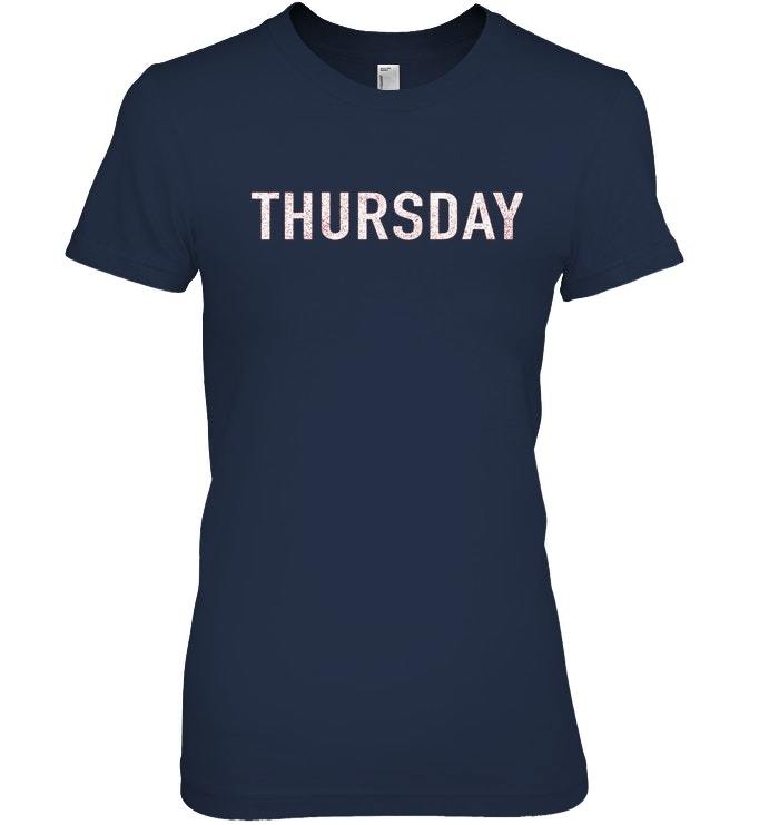 days of the week tshirts