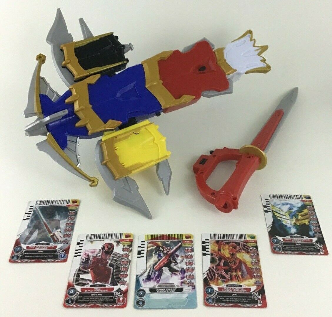 Power Rangers Megaforce Exclusive Battle Gear Deluxe Megaforce Blaster ...