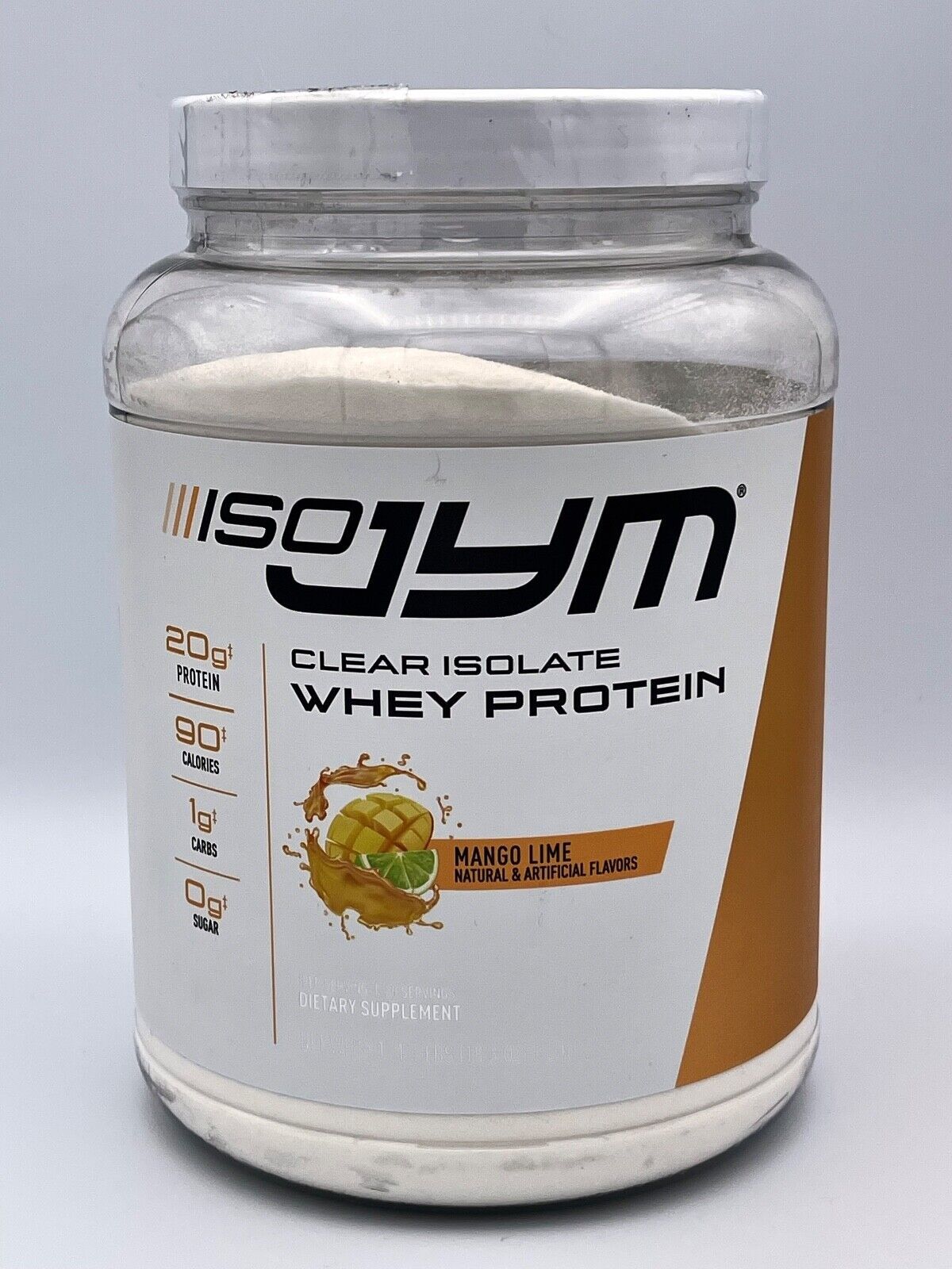 Primary image for 100% Whey Protein Isolate Dietary Supplement Science Iso Jym® Mango Lime 1.1 lbs