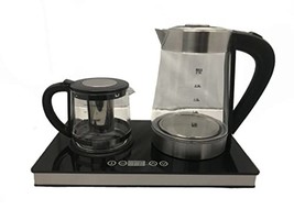 Double Glass Digital Kettle Tea Maker Electric Turkish 2.5L and Tea Pot ... - $118.78