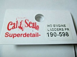 Cal Scale # 190-598 Brass Engine Ladders 2 Pack HO Scale image 2