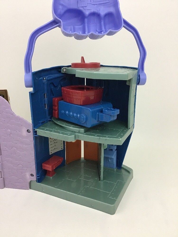 Krusty Krab & Chum Bucket Spongebob Squarepants Imaginext w 4 Figures