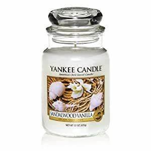 Yankee Candle  Sandalwood  Vanilla 22 oz  NEW  Returning Favorite Free Shipping 