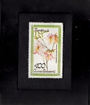 Tchotchke Framed Stamp Art - Collectible Postage Stamp Royal Azalea - $7.79
