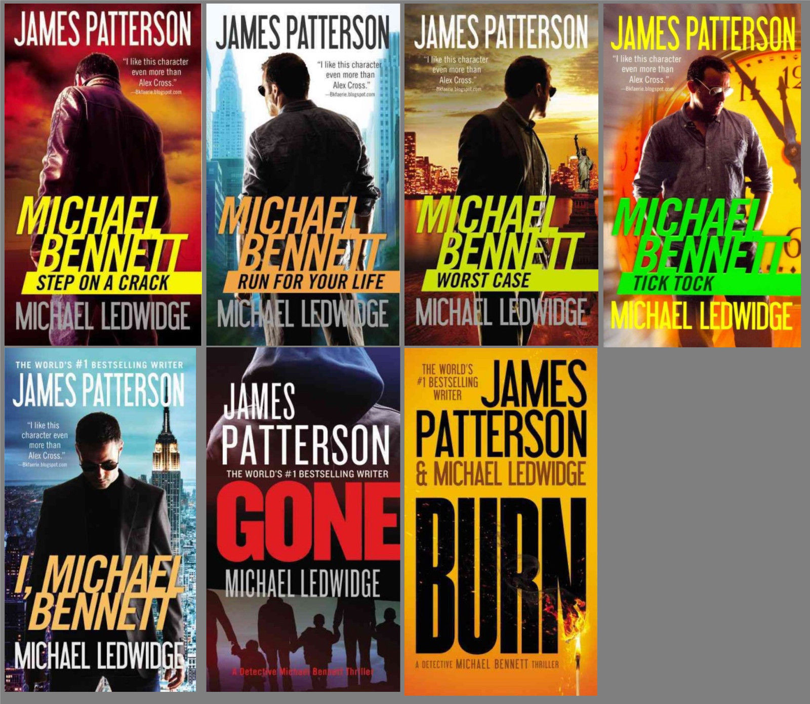 MICHAEL Series by James Patterson BRAND NEW Paperback Set 17