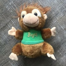 Vintage Shirt Tales 8” Bogey Stuffed Animal Plush Toy Hasbro.Monkey - $5.89