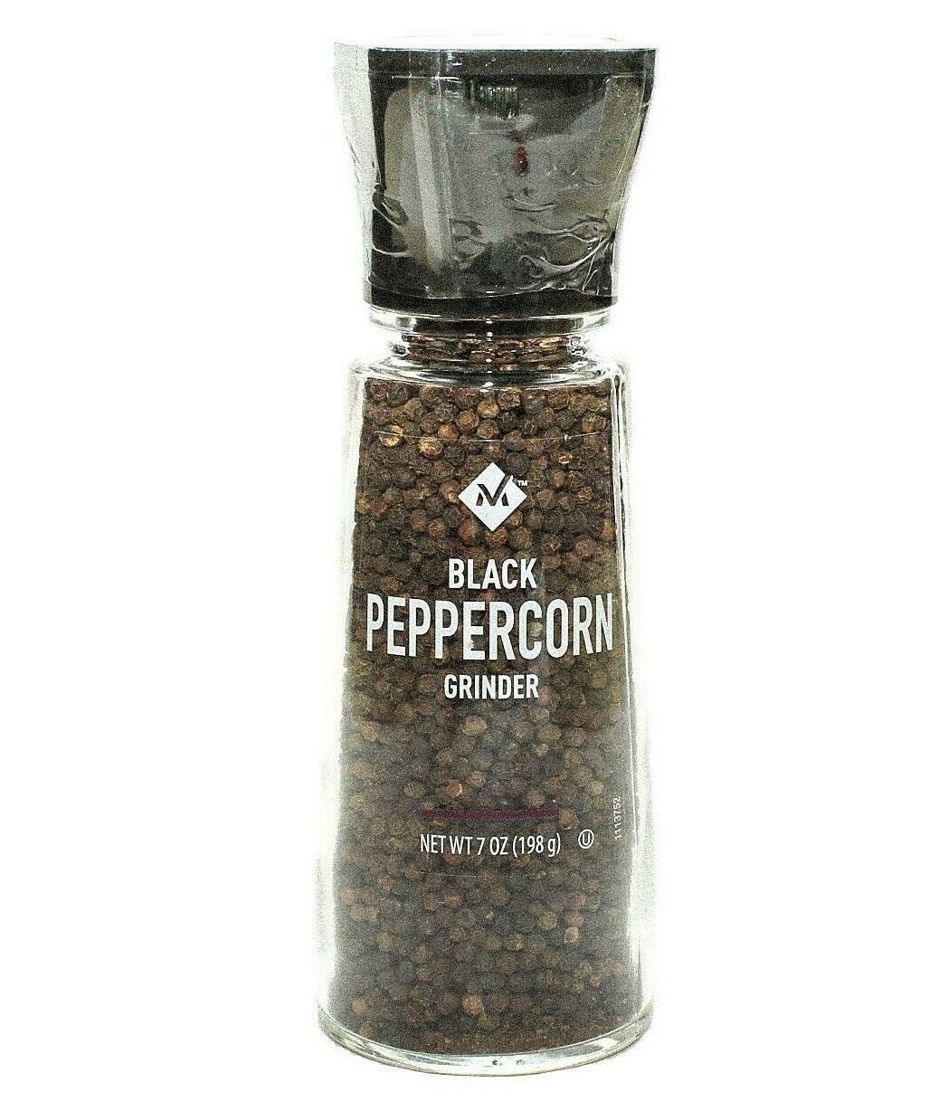 Member's Mark Whole Black Peppercorn Grinder (7 oz.) New - Single