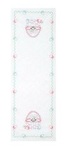 Jack Dempsey Needle Art Easter Table Runner - $9.86