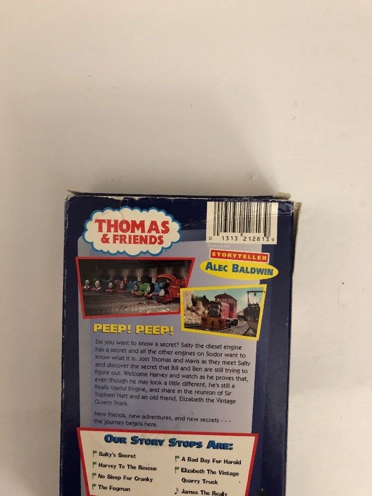 THOMAS & FRIENDS-SALTY'S SECRET & OTHER THOMAS ADVENTURES,VHS,2002 ...